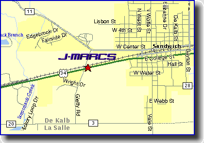 Map of J-Marcs Corporation Area